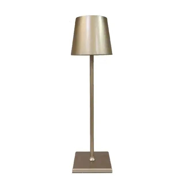 Stylish gold Cordless Lamp by Zendrop designed for elegance and energy efficiency in any setting.
