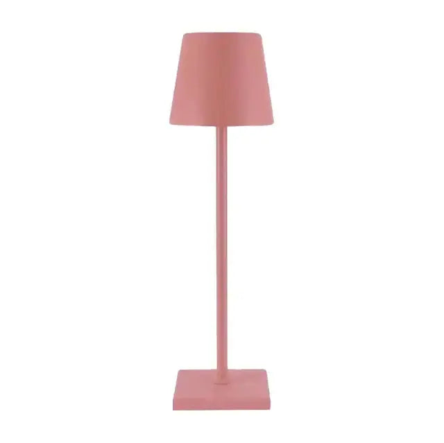 Chic pink Cordless Lamp by Zendrop featuring a minimalist style suitable for contemporary spaces.